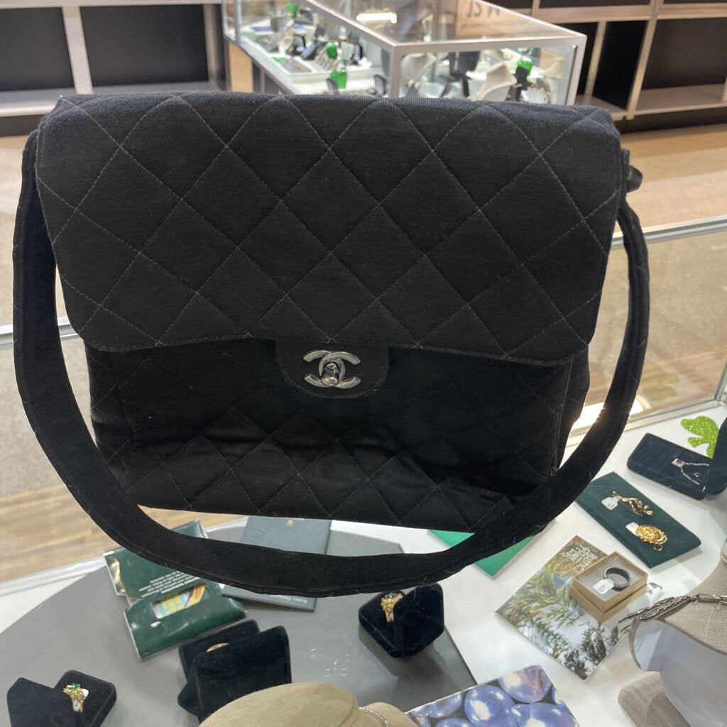 Chanel Jersey Quilted Dou