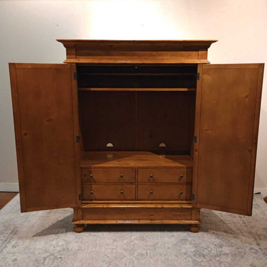 Large Wood Armoire (MKH)