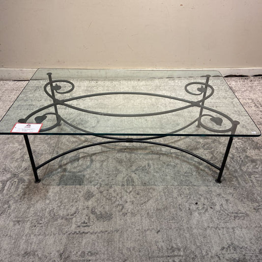 GT Metal Floral Coffee Table (IL)
