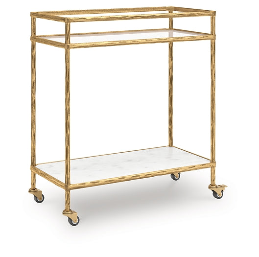 Ashley Express - Plattfield Bar Cart