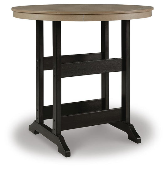 Ashley Express - Fairen Trail Round Bar Table w/UMB OPT