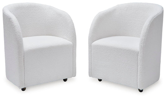 Ashley Express - Rowanbeck Dining UPH Arm Chair (2/CN)