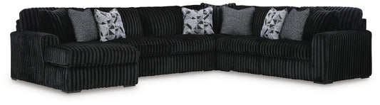 Midnight-Madness 6-Piece Sectional with Chaise