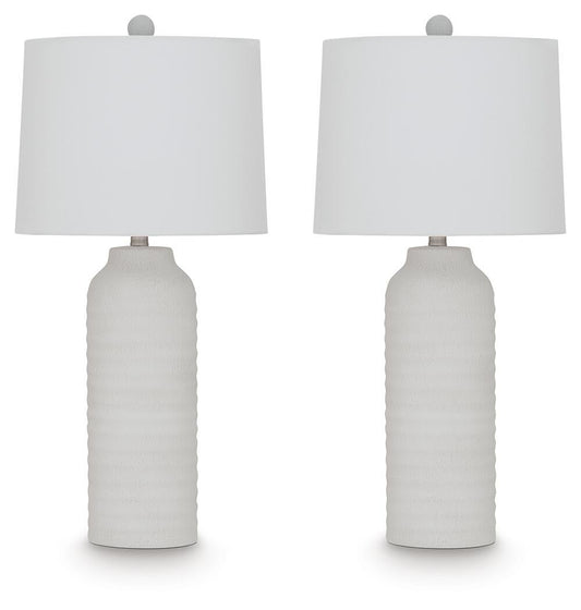 Ashley Express - Vauville Poly Table Lamp (2/CN)