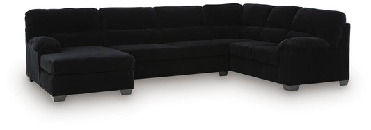 SimpleJoy 3-Piece Sectional with Chaise