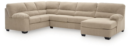SimpleJoy 3-Piece Sectional with Chaise