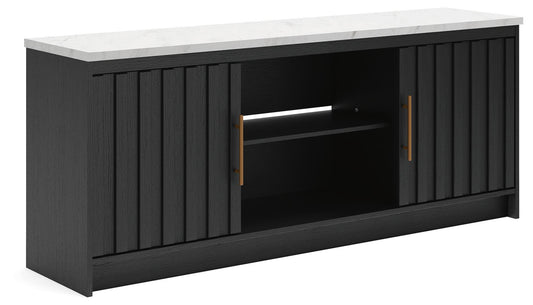 Cadmori XL TV Stand w/Fireplace Option