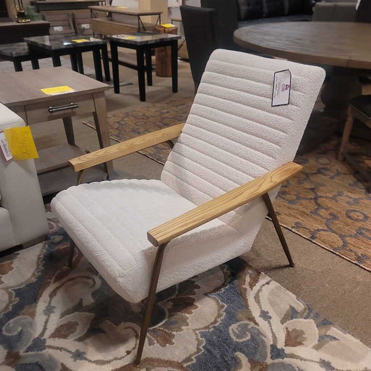 Grosjean Accent Chair Cream Bouche