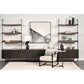 Grace I Two-Toned Brown Solid Wood TV Stand Media Console with Slated Doors, TV up to 82"