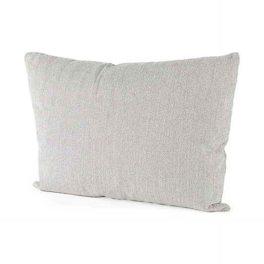 Valence Light Gray Arm Pillow Sectional Piece