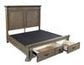 Hamilton Storage Cal King Panel Bed (Briarsmoke)