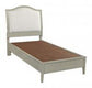 Charlotte Non Storage Twin Upholstered Bed (Shale)