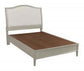 Charlotte Non Storage Twin Upholstered Bed (Shale)