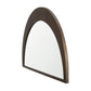 Celeste Dark Brown Wood Large Mirror