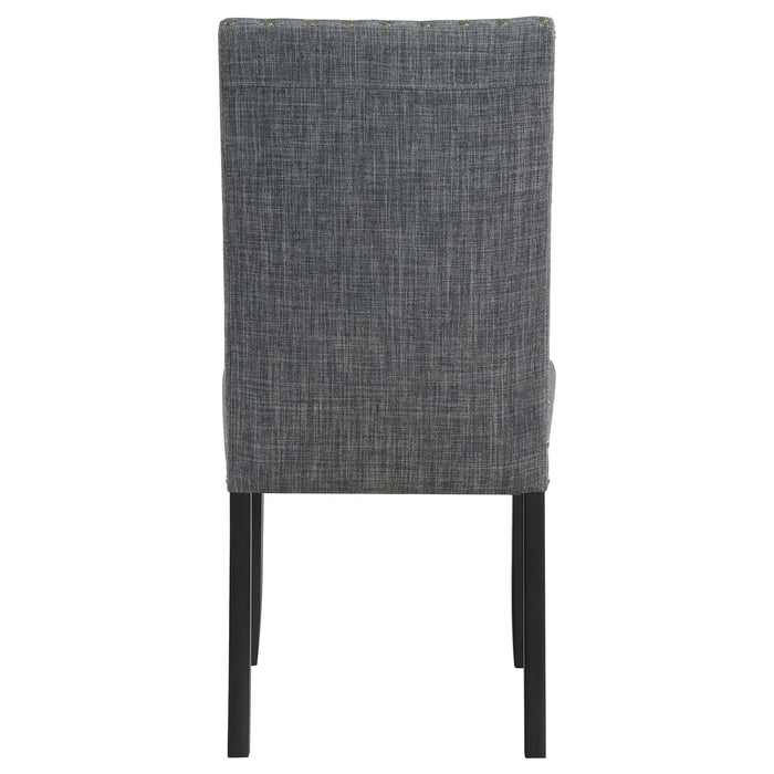 Van - Piece Dining Set - Black / Gray