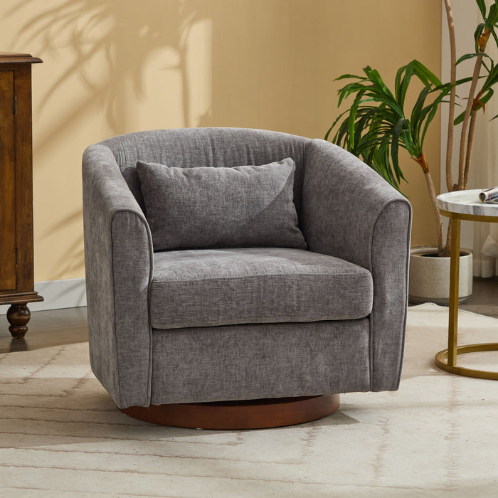 Swivel Accent Chair For Living Room, Sofa Chairs With Base Side For Living Room