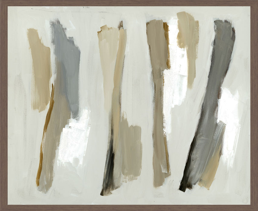 Hold - 48" x 72" Painting By Buddy Whitlock - Gray