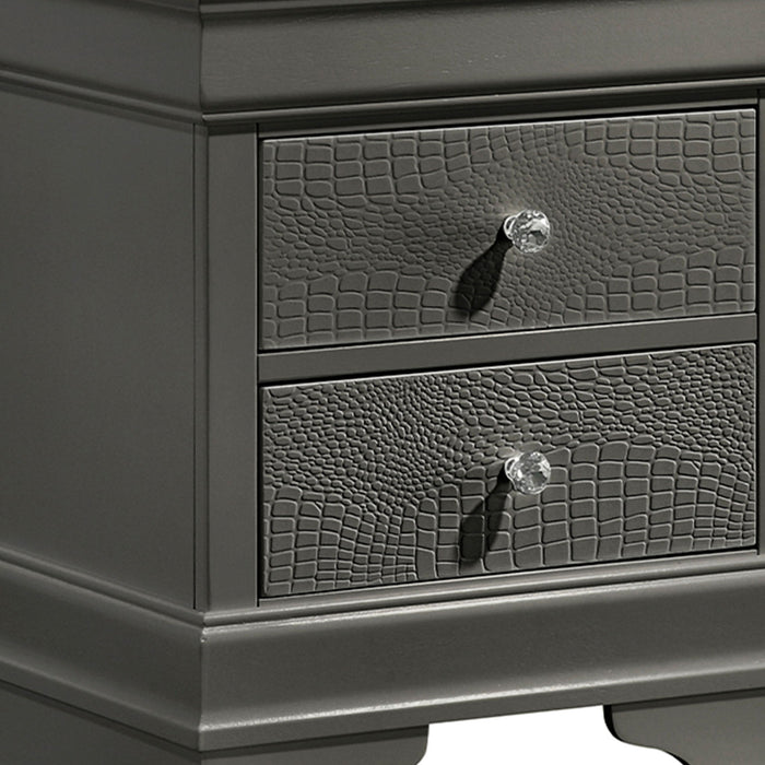 Blaze - 2 Drawer Nightstand