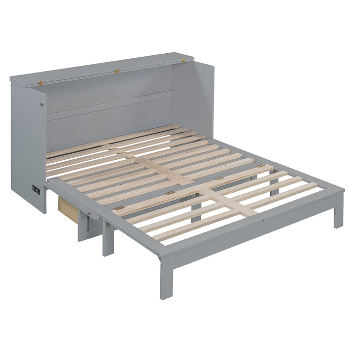 Murphy Bed With Large Drawers