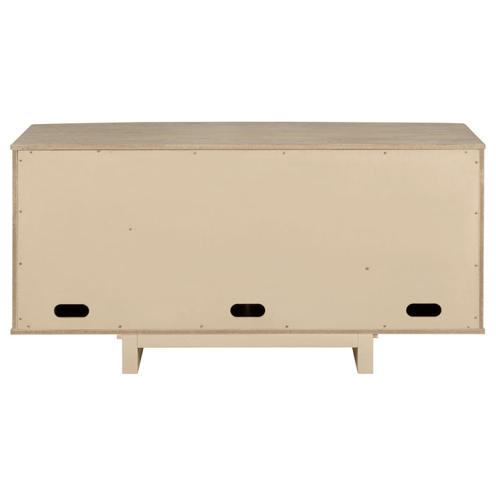 Kimpton - 4 Door Sideboard Buffet Cabinet - Beige