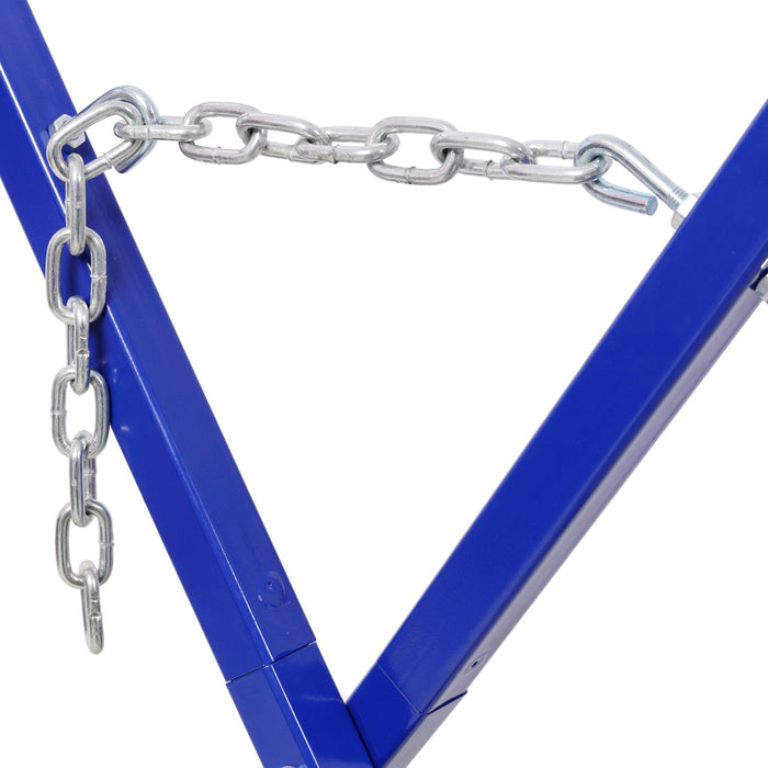 Folding Bumper Stand Lightweight Panel Stand - Blue