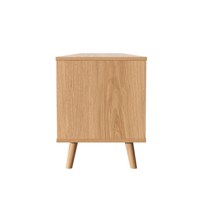 TV Stand, Media Console With Cable Management