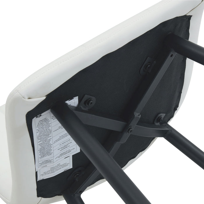 Bar Chair Set Comfortable With Metal Legs And Ergonomic Design