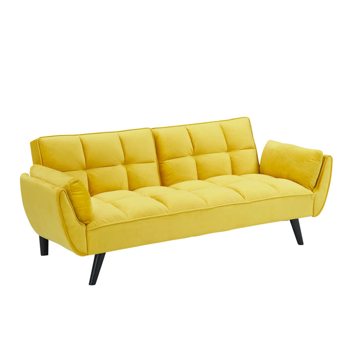 Sofa Soft Two Armrests Throw Pillow Pillow Comfortable Fit Apartment Bedroom Small Space