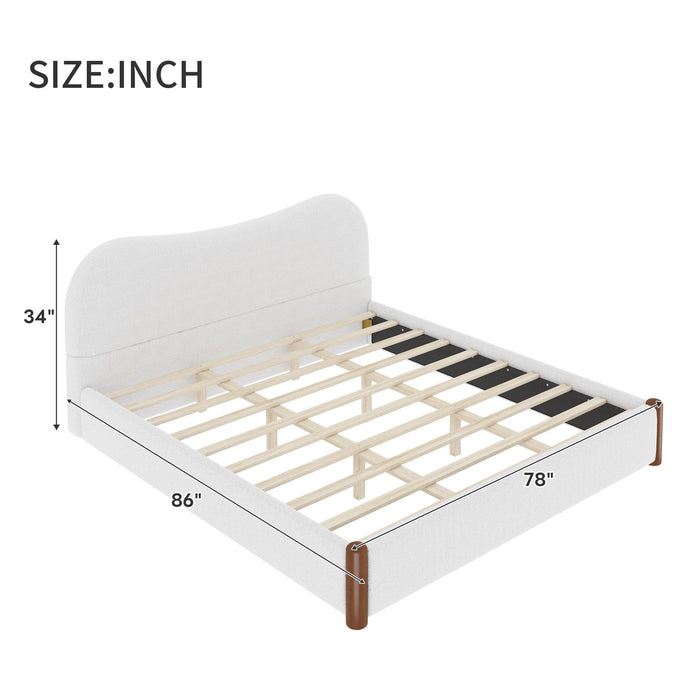 Comfort Upholstered Platform Bed