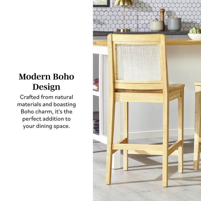 Counter Stool (Set of 2) - Natural