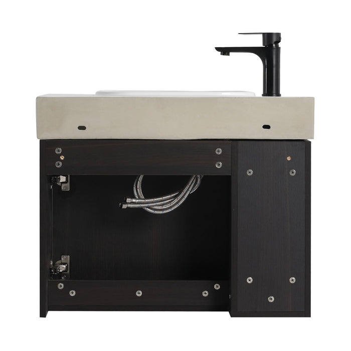 Freestanding Bathroom Vanity With Sink, Soft Close Door