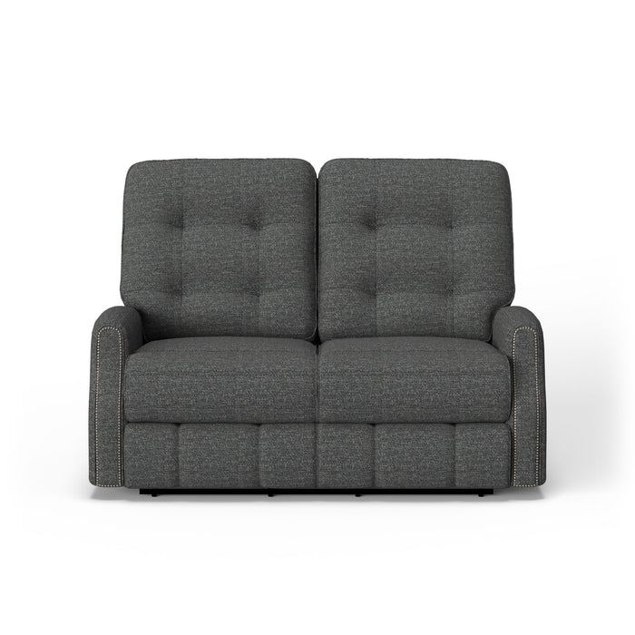 Devon - Reclining Loveseat, Nailhead Trim