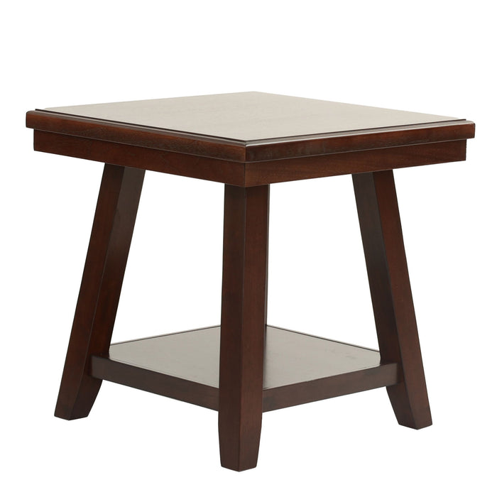 3 Piece Occasional Table Se, Coffee Table, End Table & Sofa Table - Walnut
