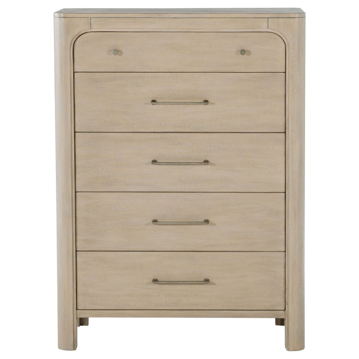 Flores - 5 Drawer Chest - Mango Color