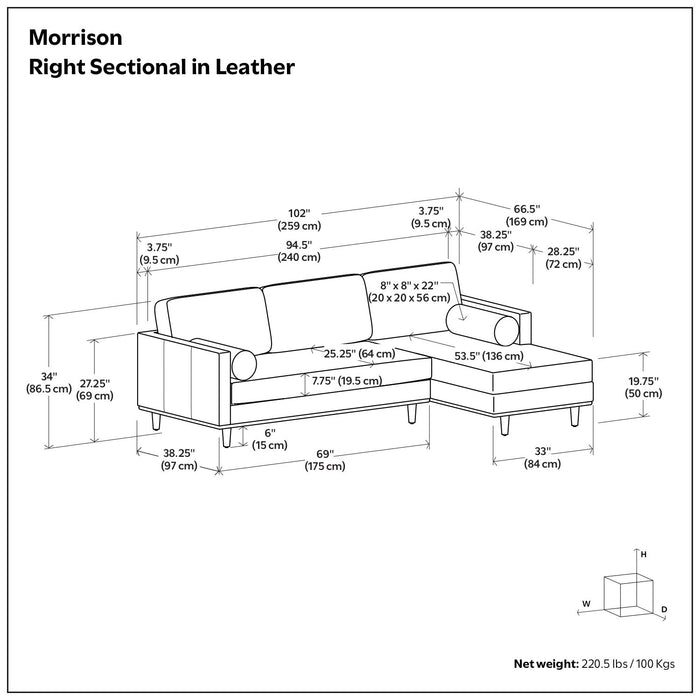 Morrison - Upholstered Sectional Sofa