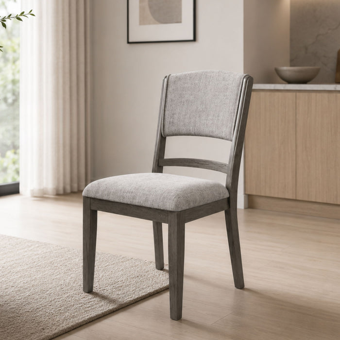 Arcus - Dining Chair (Set of 2) - Charcoal Gray