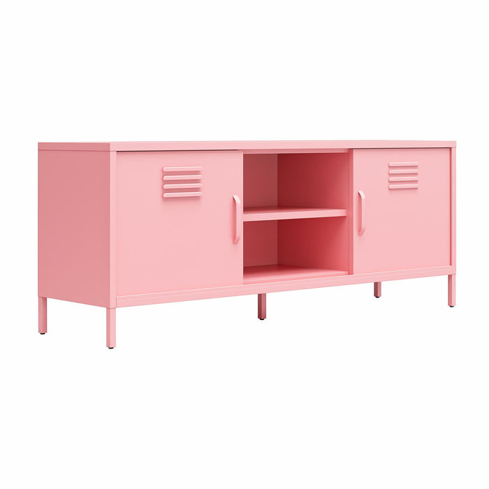 Cache - Locker Style TV Stand For TVs Up To 65" - Pink