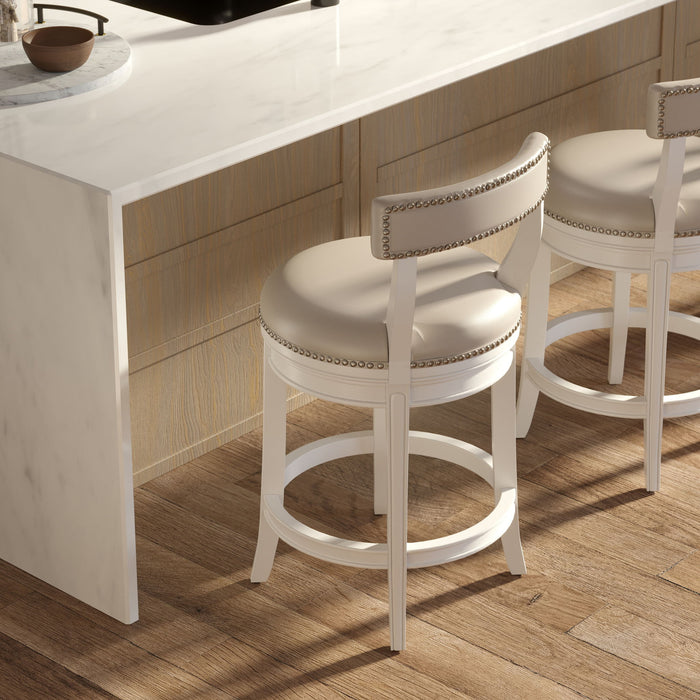 Stool & Upholstered Seat And Back