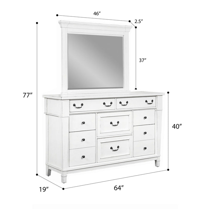 Stoney Creek - 8-Drawer Dresser - White