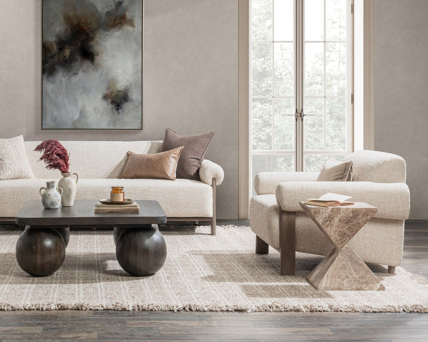 Malia - Accent Chair - Latte