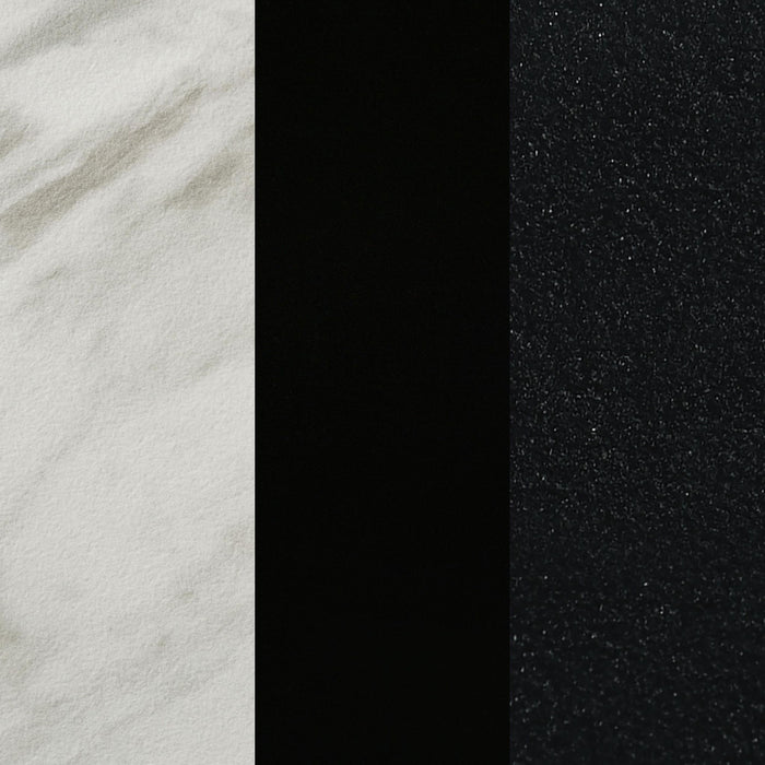 Myranda - Round Side Table - White / Black