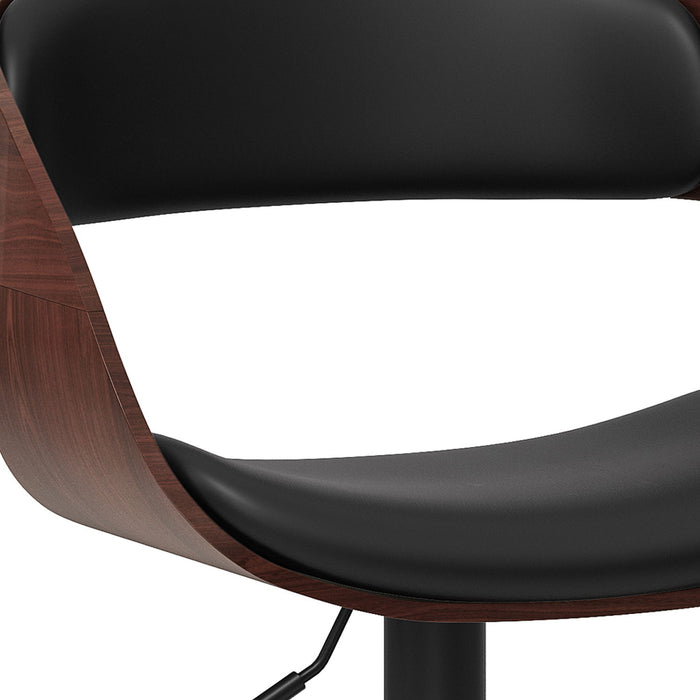 Archer - Adjustable Swivel Bar Stool - Black