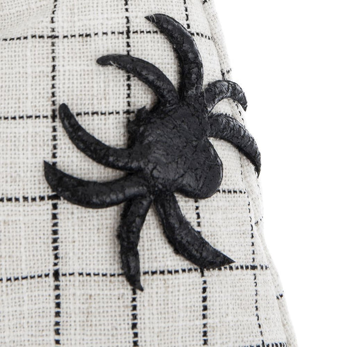 Sitting Gnome With Hat Spider, For Halloween Decor