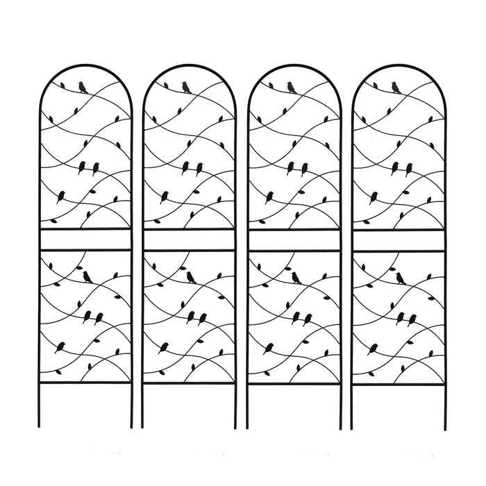 Garden Rustproof Trellis For Climbing Plants