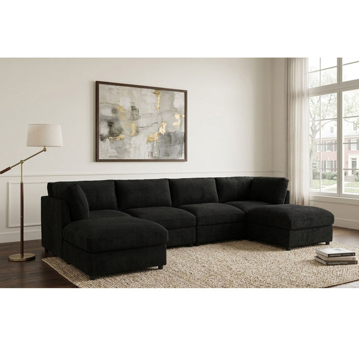 Modern Reversible Modular Sectional