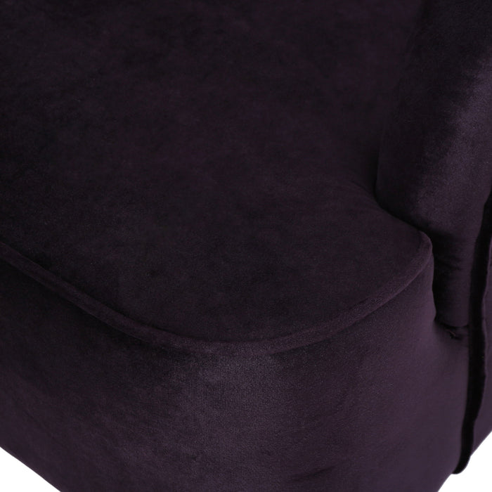 Modern Classic Shell Backed Loveseat