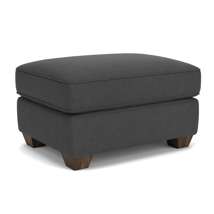 Carson - Ottoman, Heavy Thread Stitching