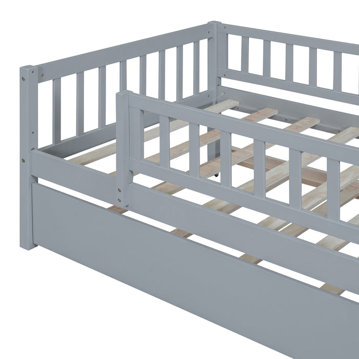 Multifunctional Wooden Daybed Bed