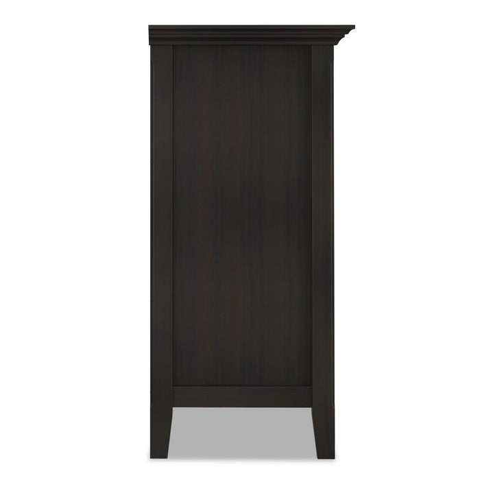 Amherst - 2 Door Storage Cabinet & Adjustable Shelving - Brown