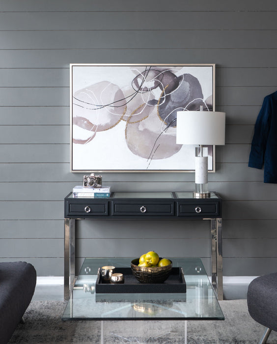 Large Modern Oil Painting, Hand Painted Abstract Watercolor Texture - Multicolor